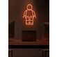 LEGO Man Neon Fun and Playful Light for Nostalgia and Creativity