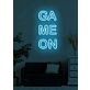 Game On Neon Exciting Call to Action for Gamers Ready to Play