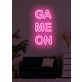 Game On Neon Exciting Call to Action for Gamers Ready to Play