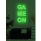 Game On Neon Exciting Call to Action for Gamers Ready to Play