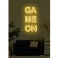 Game On Neon Exciting Call to Action for Gamers Ready to Play
