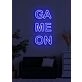 Game On Neon Exciting Call to Action for Gamers Ready to Play