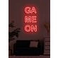 Game On Neon Exciting Call to Action for Gamers Ready to Play