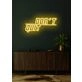Don't quit Neon Encouraging Motivation to Persevere and Keep Going