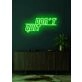 Don't quit Neon Encouraging Motivation to Persevere and Keep Going