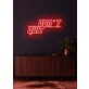 Don't quit Neon Encouraging Motivation to Persevere and Keep Going
