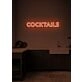 Cocktails Neon Vibrant and Inviting, Ideal for Bars and Nightlife