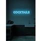 Cocktails Neon Vibrant and Inviting, Ideal for Bars and Nightlife