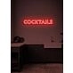 Cocktails Neon Vibrant and Inviting, Ideal for Bars and Nightlife
