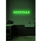 Cocktails Neon Vibrant and Inviting, Ideal for Bars and Nightlife