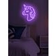 Pegasus Neon Magical and Mythical Representation, Perfect for Fantasy Themes