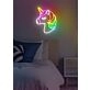Pegasus Neon Magical and Mythical Representation, Perfect for Fantasy Themes
