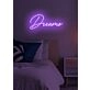 Dreams Neon Whimsical Light Inspiring Hope and Imagination