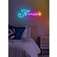 Namaste Neon Graceful Expression of Respect and Spirituality, Ideal for Yoga Studios