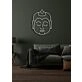Buddha Neon Serene Illumination Reflecting Peace and Enlightenment