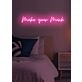 Make your mark LED neon Inspiring Call to Leave a Lasting Impact in Bright Lights