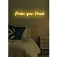 Make your mark LED neon Inspiring Call to Leave a Lasting Impact in Bright Lights
