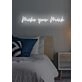 Make your mark LED neon Inspiring Call to Leave a Lasting Impact in Bright Lights