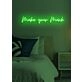 Make your mark LED neon Inspiring Call to Leave a Lasting Impact in Bright Lights