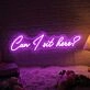 Can I sit here Neon Invitation to Join and Relax
