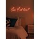 Can I sit here Neon Invitation to Join and Relax