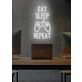 Eat Sleep Game Repeat Neon Cycle of a Gamer's Life