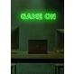 Game On Neon Rallying Call for Competition