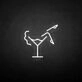 Woman in a cup' neon sign