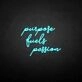 'Purpose fuels passion' neon sign