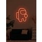 Space man Neon Odyssey into the Cosmic Unknown