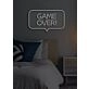 Game Over Neon Concluding Statement in Gaming