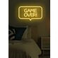 Game Over Neon Concluding Statement in Gaming