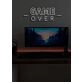 Game Over Neon Final Curtain for Gaming Sessions