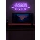 Game Over Neon Final Curtain for Gaming Sessions