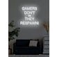 Gamers don't die Neon Resilience of the Gaming Spirit