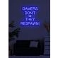 Gamers don't die Neon Resilience of the Gaming Spirit