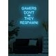 Gamers don't die Neon Resilience of the Gaming Spirit