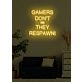 Gamers don't die Neon Resilience of the Gaming Spirit