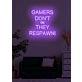 Gamers don't die Neon Resilience of the Gaming Spirit