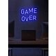 Game Over Neon Sign Off for the End of a Challenge