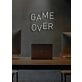 Game Over Neon Sign Off for the End of a Challenge