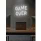 Game Over Neon Sign Off for the End of a Challenge