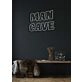 Man cave Neon Sanctuary for Personal Retreats