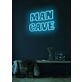 Man cave Neon Sanctuary for Personal Retreats