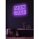 Man cave Neon Sanctuary for Personal Retreats