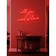 All You Need Is Love Neon Singing the Tune of Universal Love