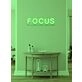 Focus Neon for Inspiring Concentration and Determination
