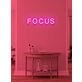 Focus Neon for Inspiring Concentration and Determination