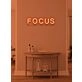 Focus Neon for Inspiring Concentration and Determination