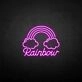 Customize 'Clouds and rainbows' neon sign